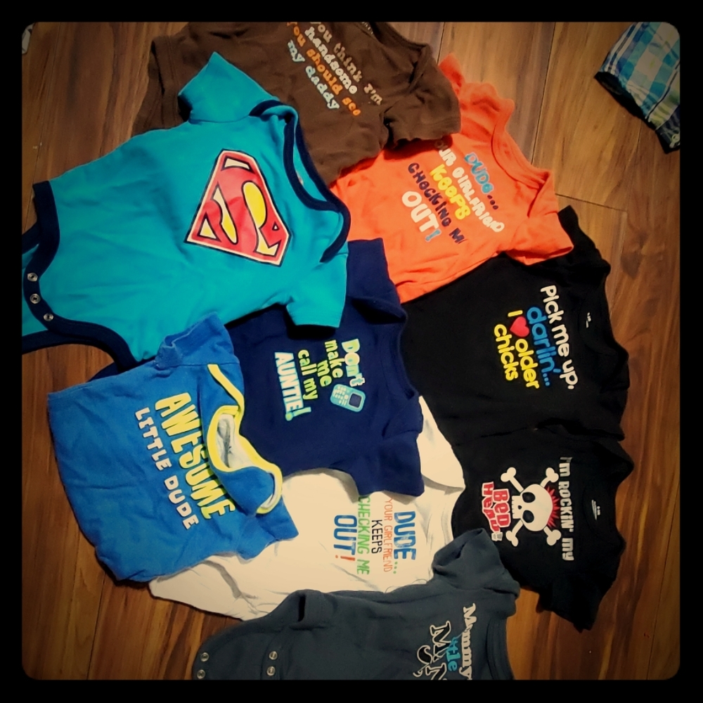 Graphic onesies